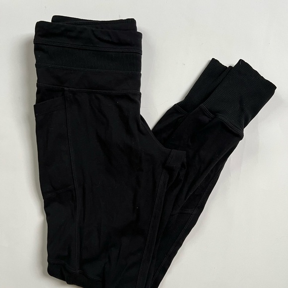 Athleta Excursion Tight Black 153393 Small Leggings Joggers - Picture 1 of 4